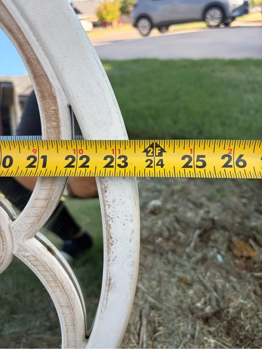 Vintage Round Decorative Mirror